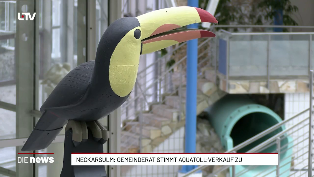 Neckarsulm: AQUAtoll wird verkauft - und öffnet wieder