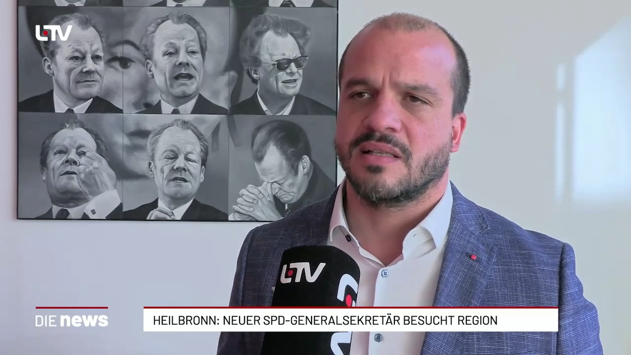 Heilbronn: Neuer SPD-Generalsekretär zu Besuch