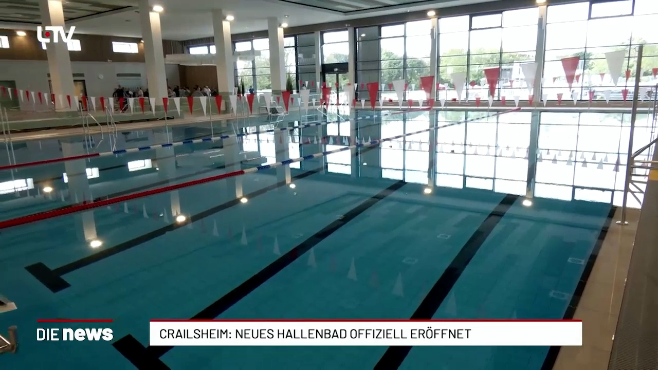 Crailsheim: Neues Hallenbad öffnet für Besucher
