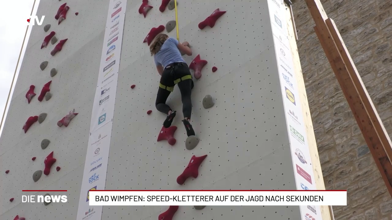 Bad Wimpfen: Speed Climbing BW Open starten