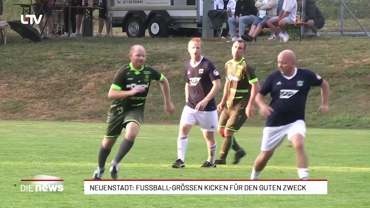 Neuenstadt: Fußball-Legenden spielen für den guten Zweck