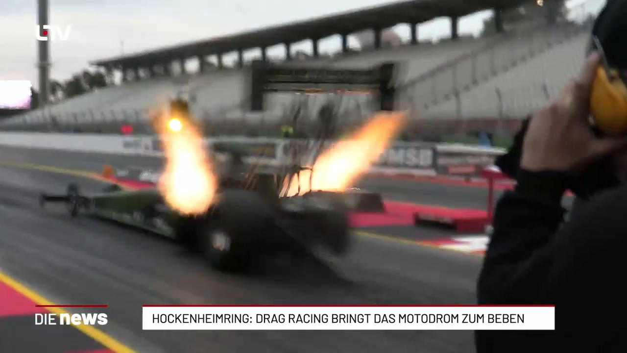 Hockenheimring: Drag Racing begeistert Tausende Fans