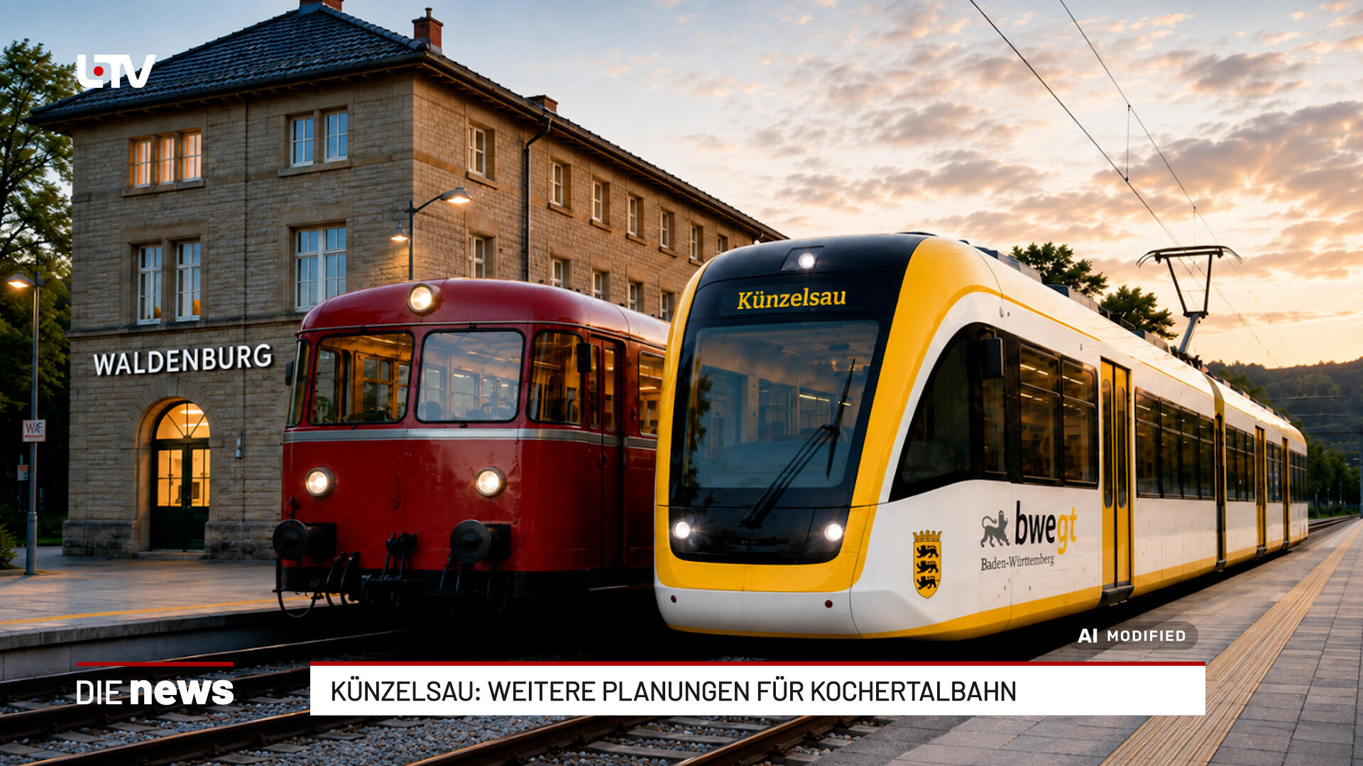 Künzelsau: Weitere Planungen für Kochertalbahn