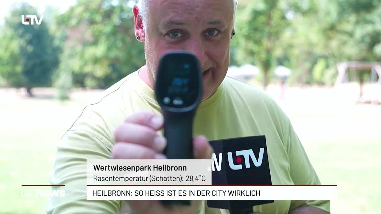 Heilbronn: Wo die Sommerhitze am stärksten ist