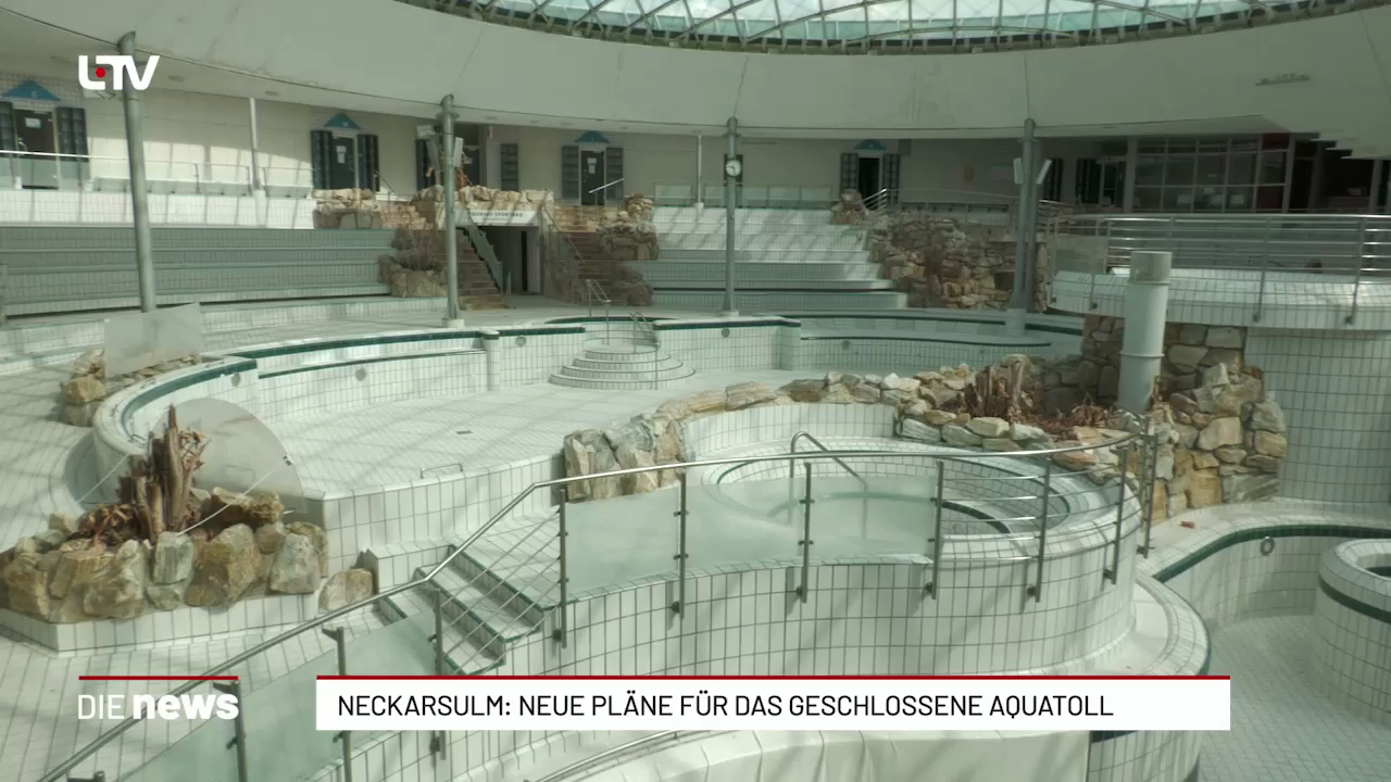 Neckarsulm: AQUAtoll-Verkauf soll im Oktober entschieden werden