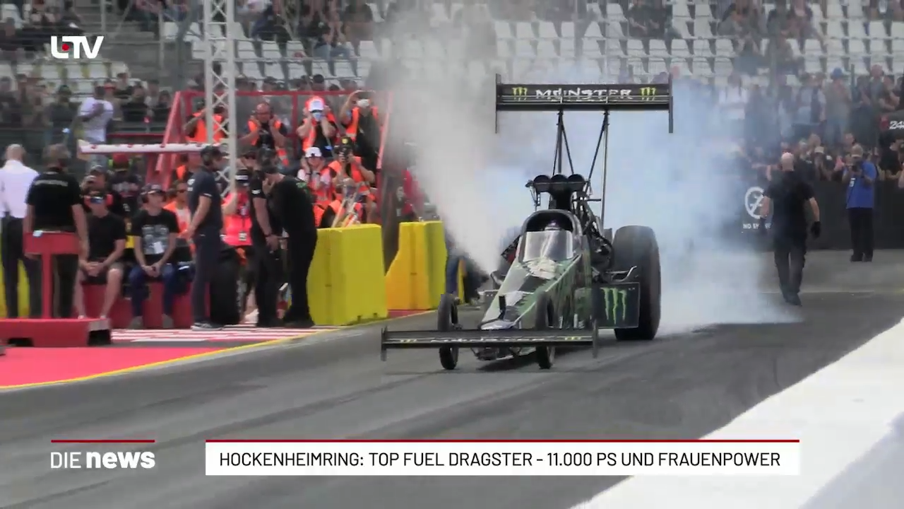 Hockenheimring: Top Fuel Dragster mit 11.000 PS