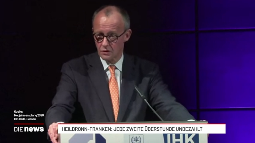Heilbronn-Franken: Jede zweite Überstunde bleibt unbezahlt